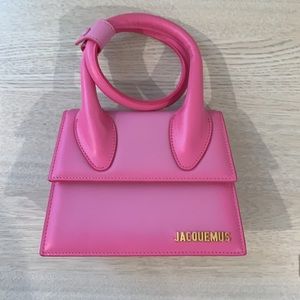 Jacquemus Le Chiquito Noeud in Pink